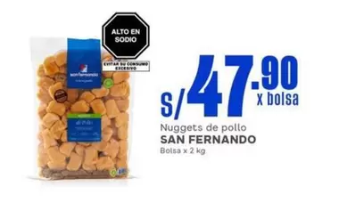 San Fernando - Nuggets de pollo