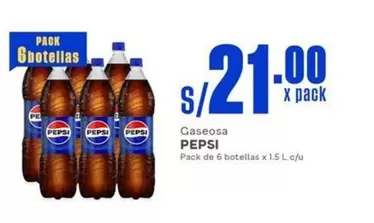 Pepsi - Gaseosa