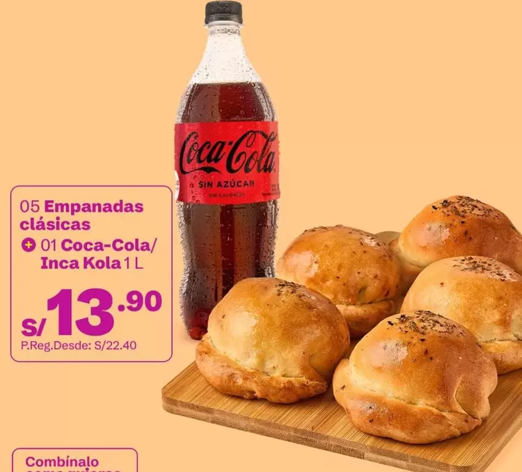 Coca-Cola - Empanadas clásicas, or Inca Kola