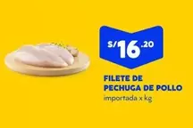 FILETE DE PECHUGA DE POLLO