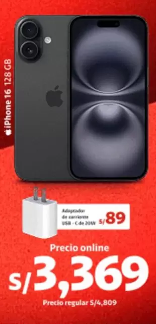 Apple - iPhone 16 128 GB