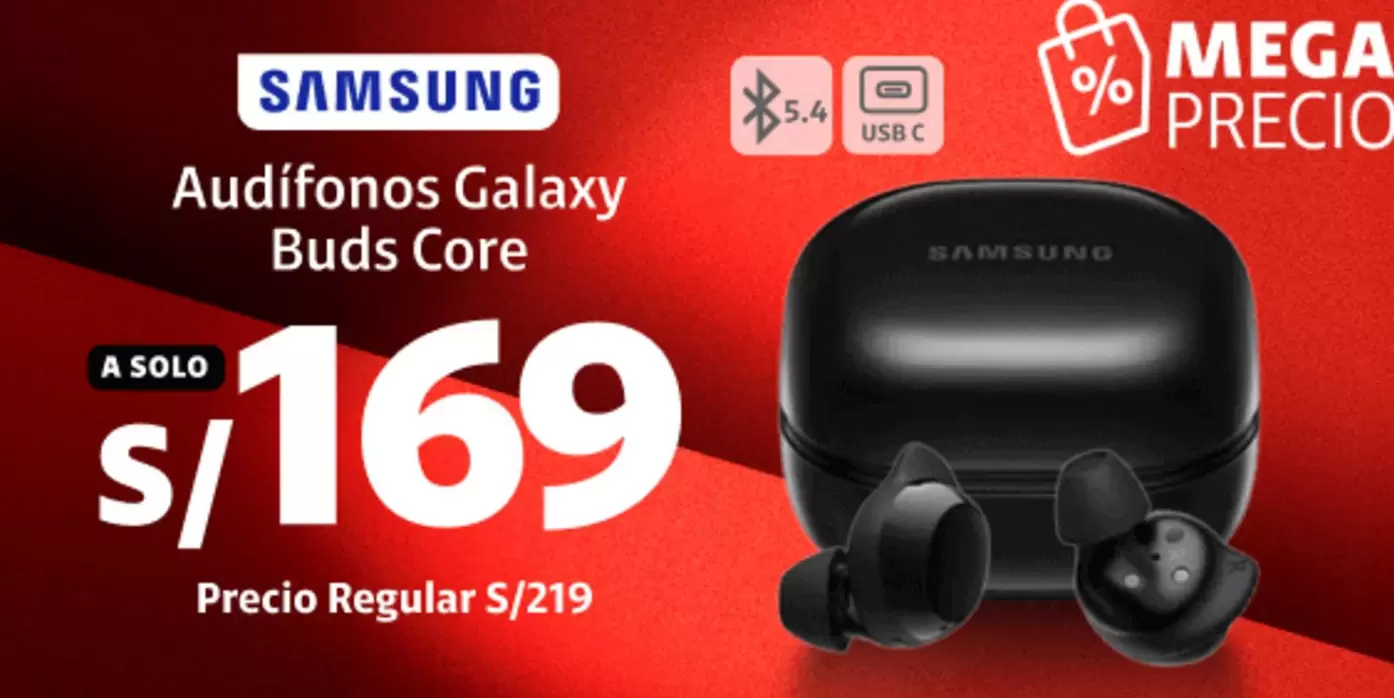 Samsung - Audífonos Galaxy Buds Core
