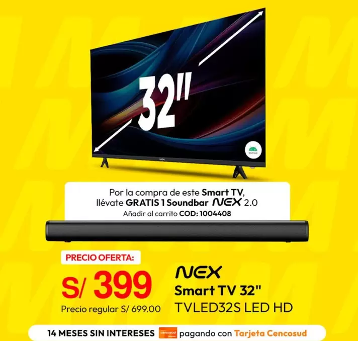 Nex - Smart TV 32"