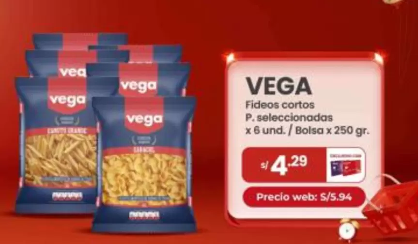 Vega - Fideos cortos