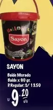 Sayon - Balde Morado