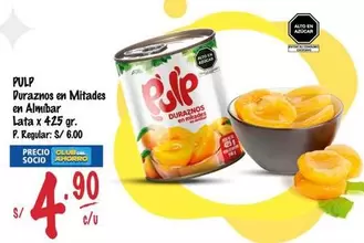 Pulp - Duraznos en Mitades en Almubar