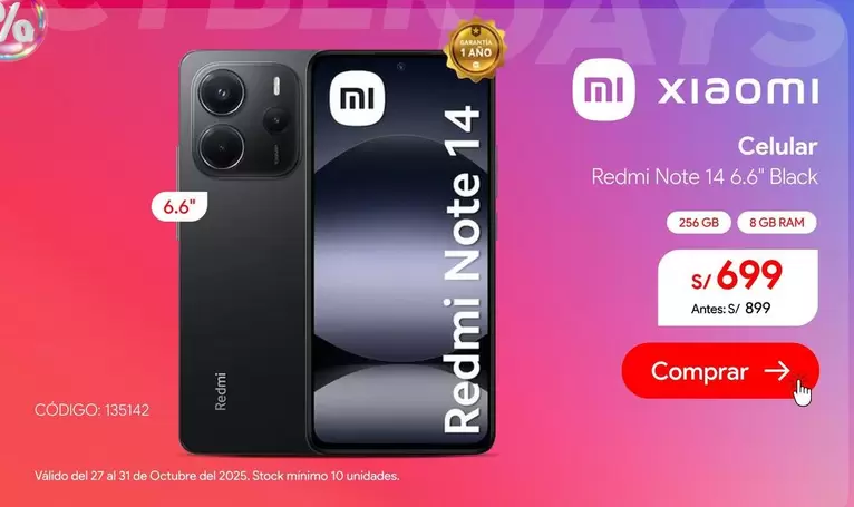 Xiaomi - Redmi Note 14