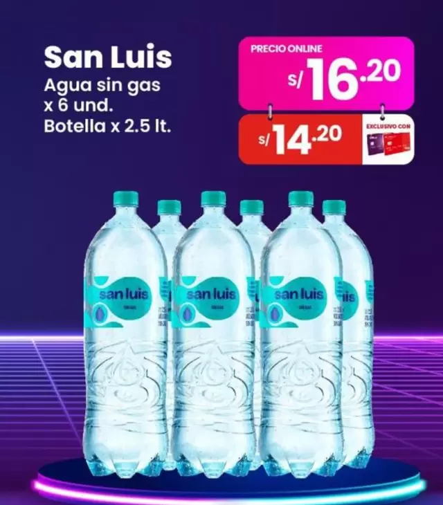 San Luis - Agua sin gas