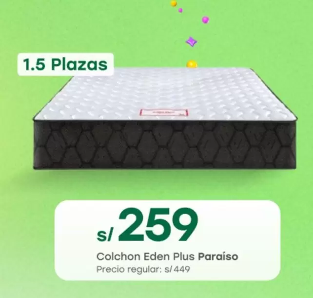 Colchon Eden Plus Paraíso