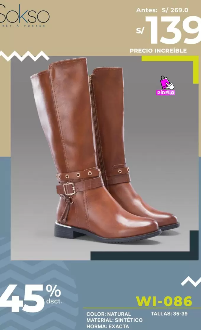 Natural - Botas