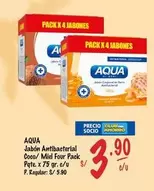 Jabón Antibacterial Coco/ Miel Four Pack