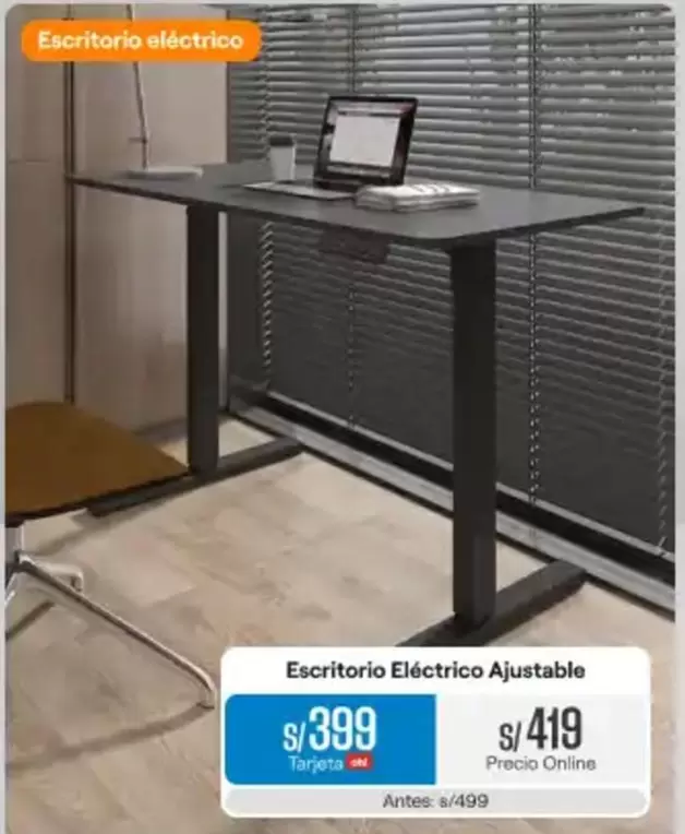 Escritorio Eléctrico Ajustable