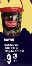 Sayon - Balde Morado