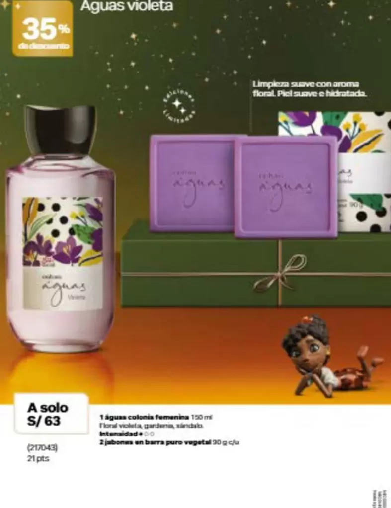 Solo - Aguas colonia violeta