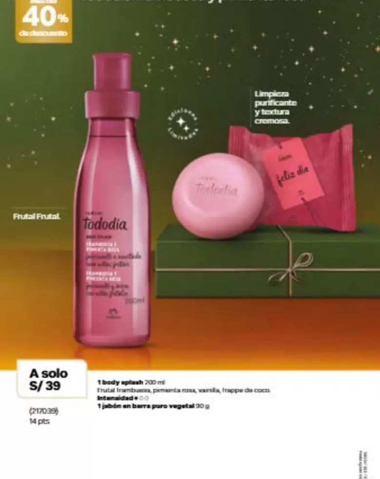 Solo - body splash 200 ml, jabón en barra puro vegetal 90 g