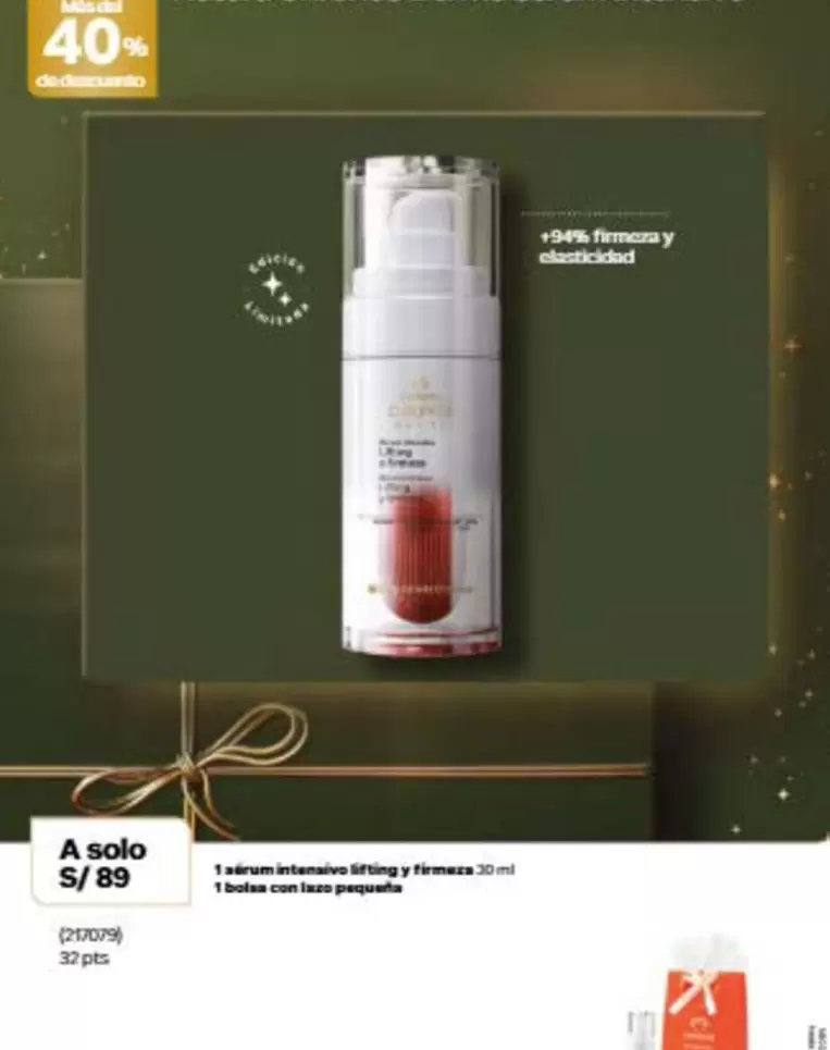 Solo - Serum intensive lifting y firmeza 30 ml