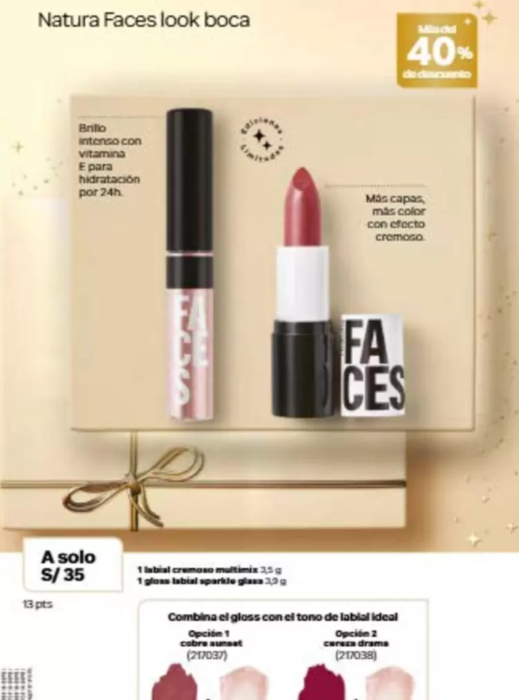 Natura - Faces look boca