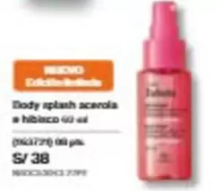 Body splash scarola a hibisco