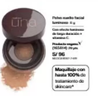 Una - Polvo xuaito facial luminoso