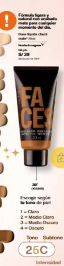 Natural - Base líquida check mate