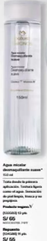 Agua micelar