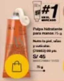 Pulpa hidratante para manos