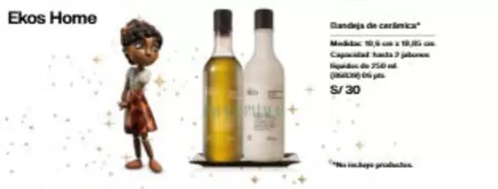 Ekos - Bandeja de cerámica