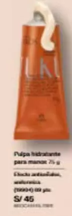 Pulpa hidratante para manos 75 g