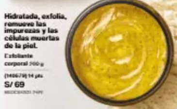 Piel - Ezfolante corporal