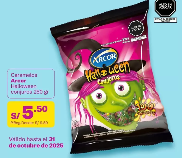 Arcor - Halloween conjuros