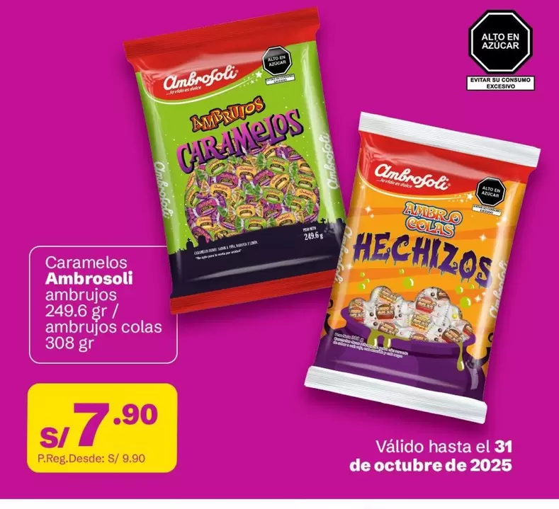 Ambrosoli - Caramelos ambrujos / ambrujos colas