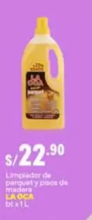 La Oca - Limpiador de parquet y pisos de madera