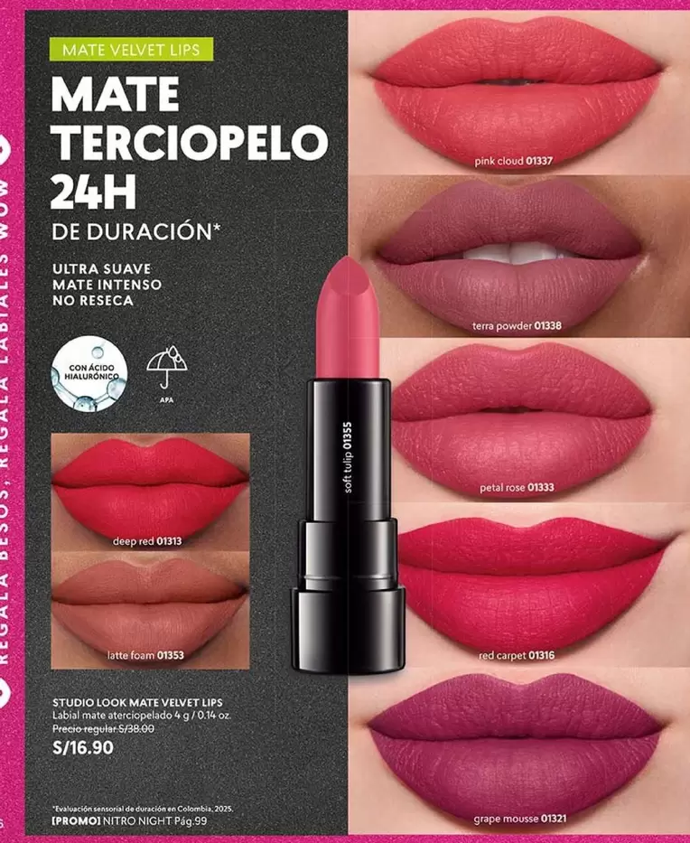 Suave - MATE TERCIOPELO 24H