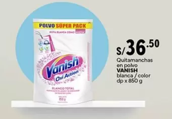 Vanish - Quitamanchas en polvo