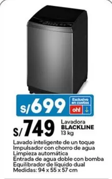 Blackline - Lavadora