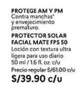 PROTECTOR SOLAR FACIAL MATE FPS 50