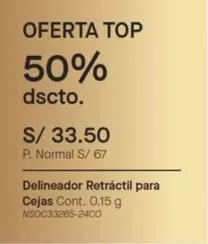 Delineador Retráctil para Cejas