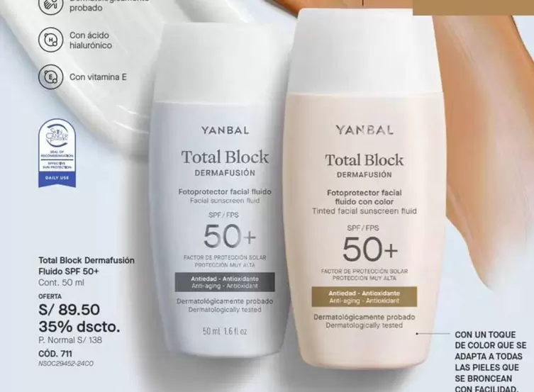 Yanbal - Total Block Dermafusion