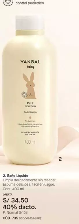 Yanbal - Baño Liquido