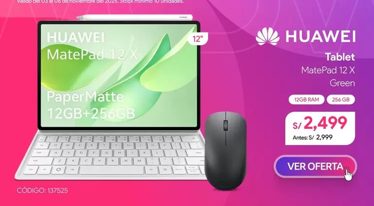 Huawei - MatePad 12 X