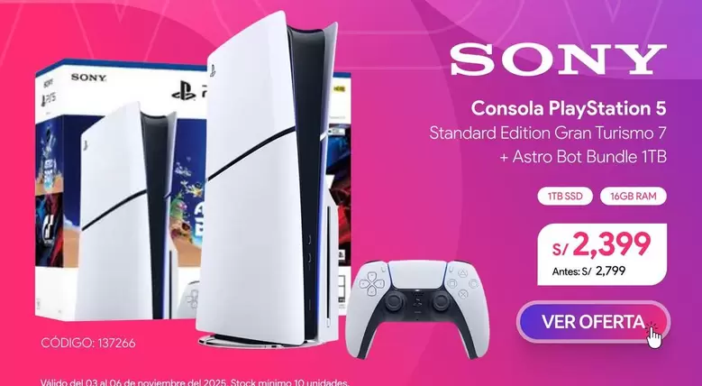 Sony - Consola PlayStation 5