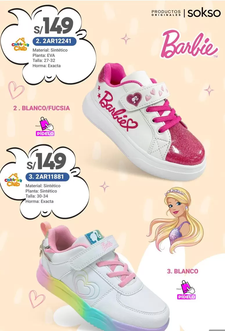 Barbie - tenis niña