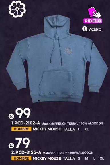 Mickey Mouse - PCD-2102-A, PCD-3155-A