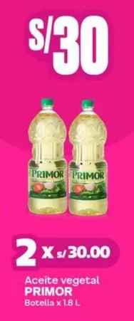 Primor - Aceite vegetal