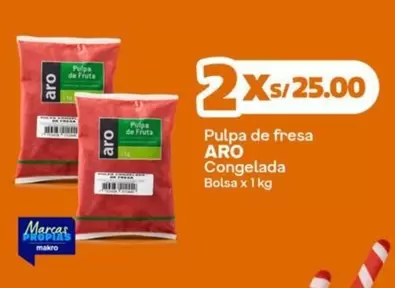 Aro - Pulpa de fresa