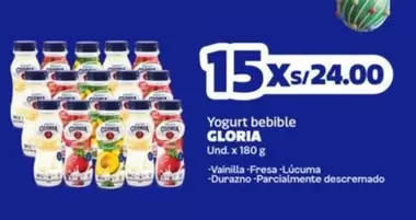 Gloria - Yogurt bebible