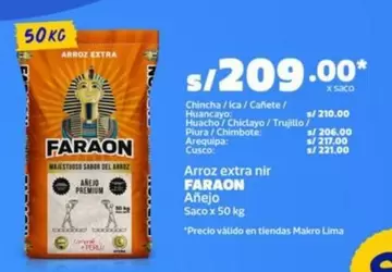 Faraon - Arroz extra nir