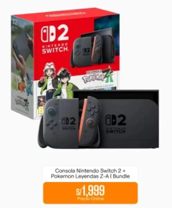 Pokemon - Switch 2 + Leyendas Z-AI Bundle