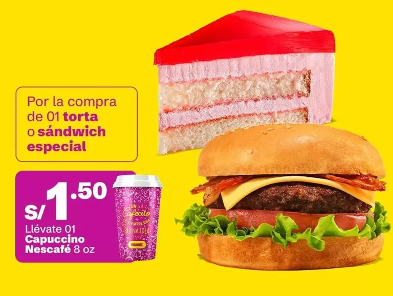 Una - torta o sándwich especial