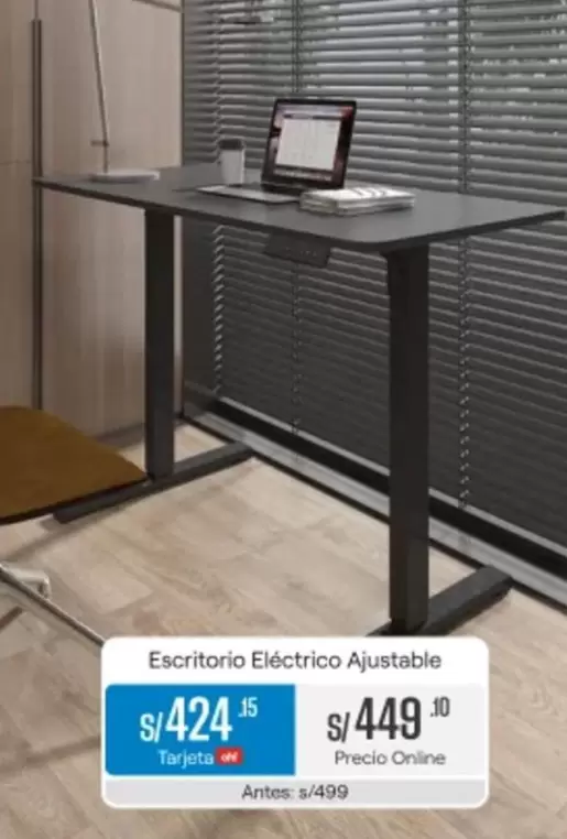 Escritorio Eléctrico Ajustable